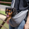 Mesh Pet Sling by Lof – Hands-Free Carrier for Pets up to 15 lbs