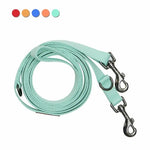 Lof folding dog leash, adjustable 6 to 10 ft