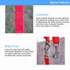 Lof folding dog leash, adjustable 6 to 10 ft