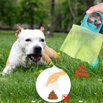 NuVora Easy Scoop Poop Scooper – With Built-In Bag Dispenser