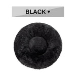 NuVora Fluffy Donut Bed – Plush Round Bed for Dogs & Cats