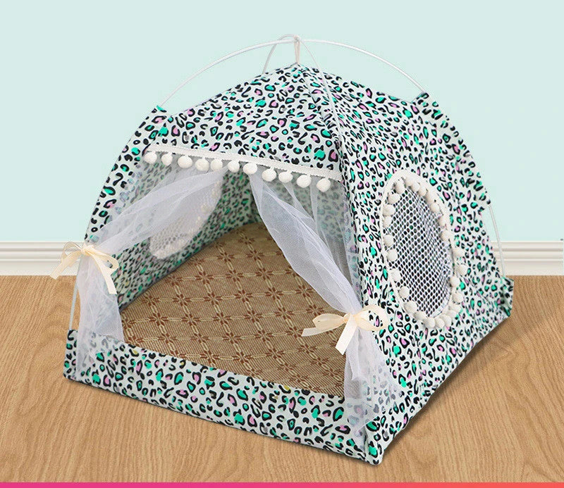 NuVora Cozy Tent Bed – Hideaway Bed for Small Dogs & Cats