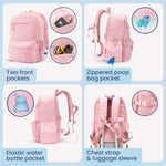 The Original Doggy Bag® by Rubyloo – Dog Travel Backpack & Supply Set