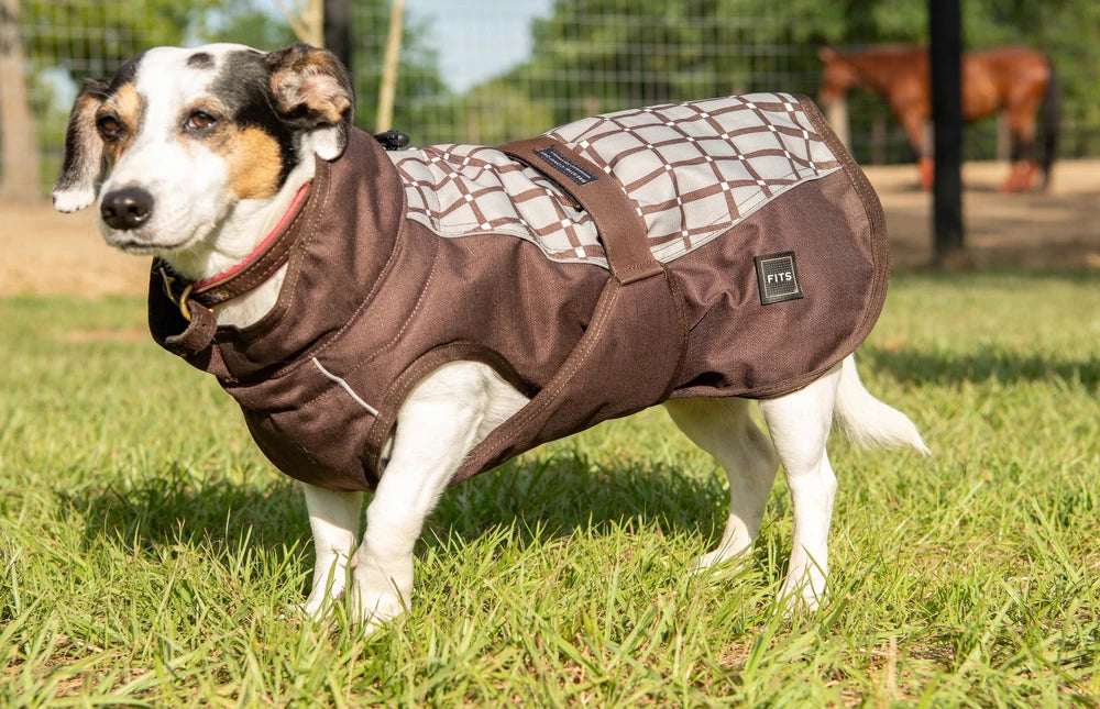 All Weather Dog Coat by FITS – Waterproof, Insulated & Reflective