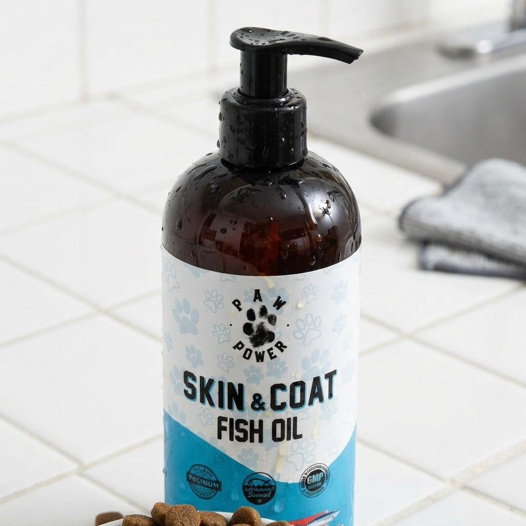 Dawg Health Skin & Coat Fish Oil by Paw Power – Omega-3 for Dogs